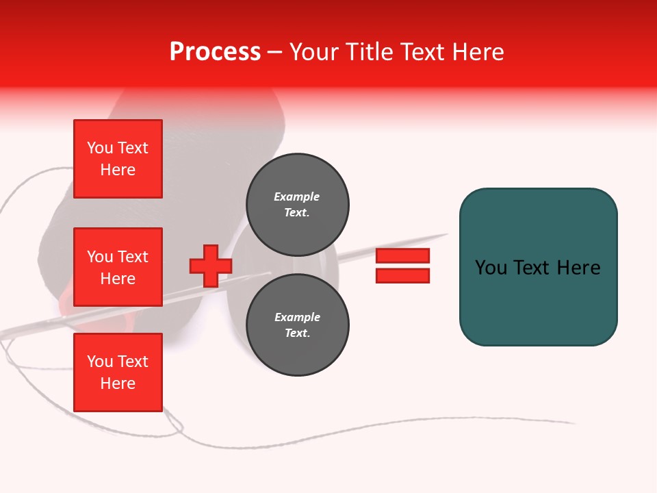 Coil Design Spool PowerPoint Template