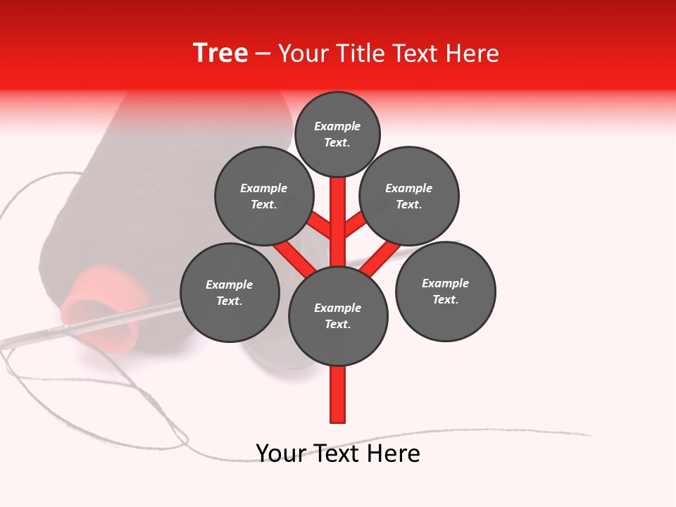 Coil Design Spool PowerPoint Template