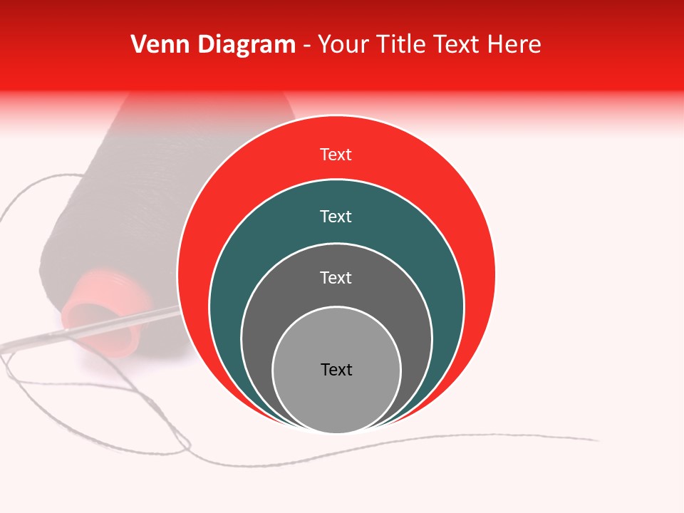 Coil Design Spool PowerPoint Template