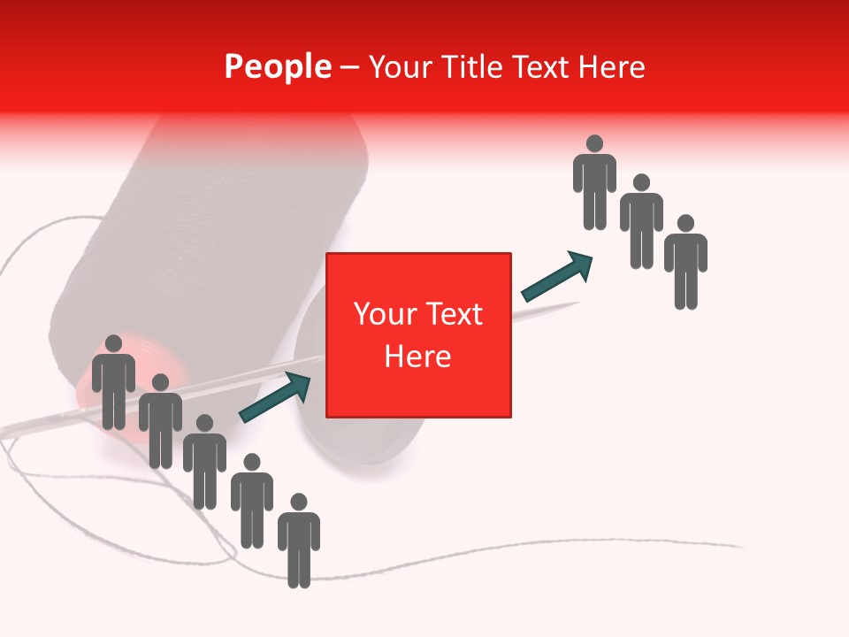Coil Design Spool PowerPoint Template