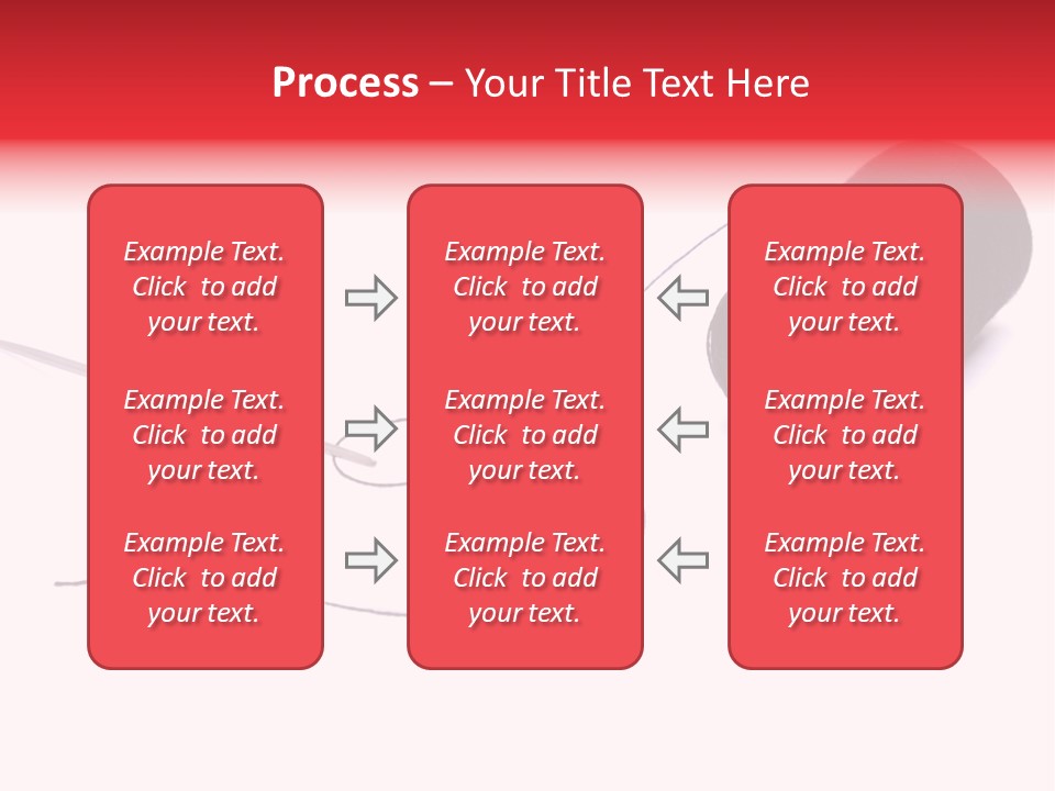 Thin Needle Accessories PowerPoint Template