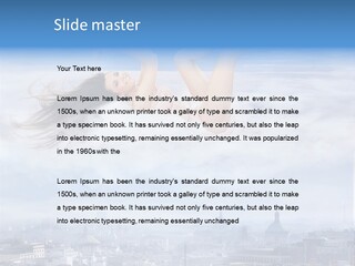 Erotic Expression Legs PowerPoint Template