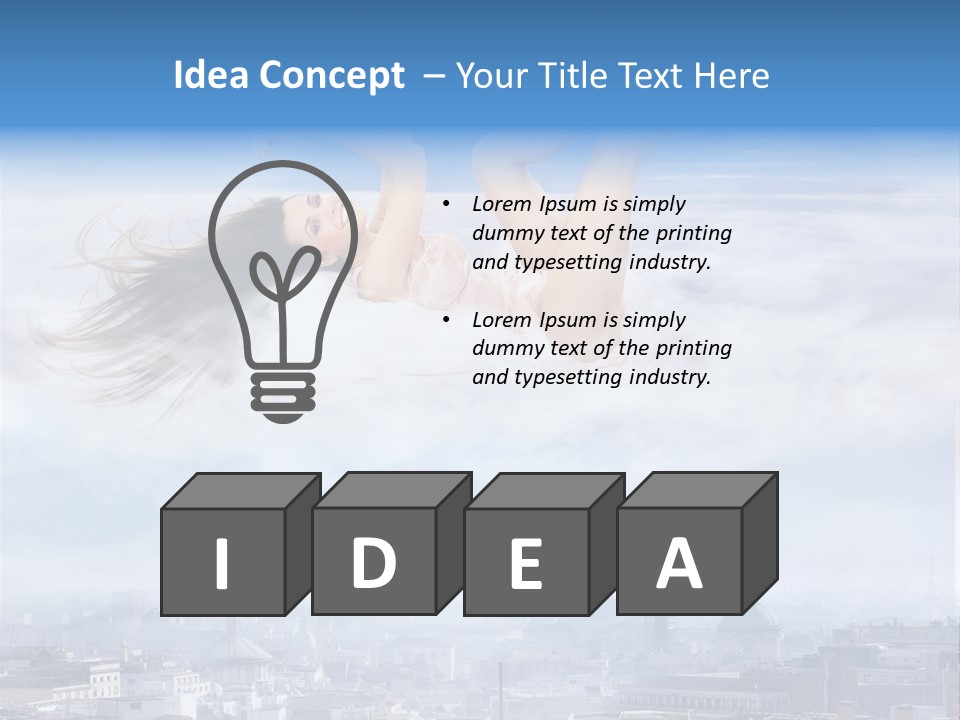 Erotic Expression Legs PowerPoint Template