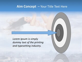 Erotic Expression Legs PowerPoint Template
