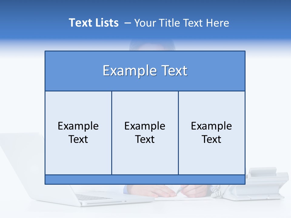 Adult Specialist Business PowerPoint Template