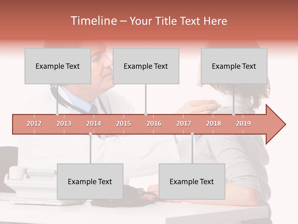 Professional Woman Young PowerPoint Template