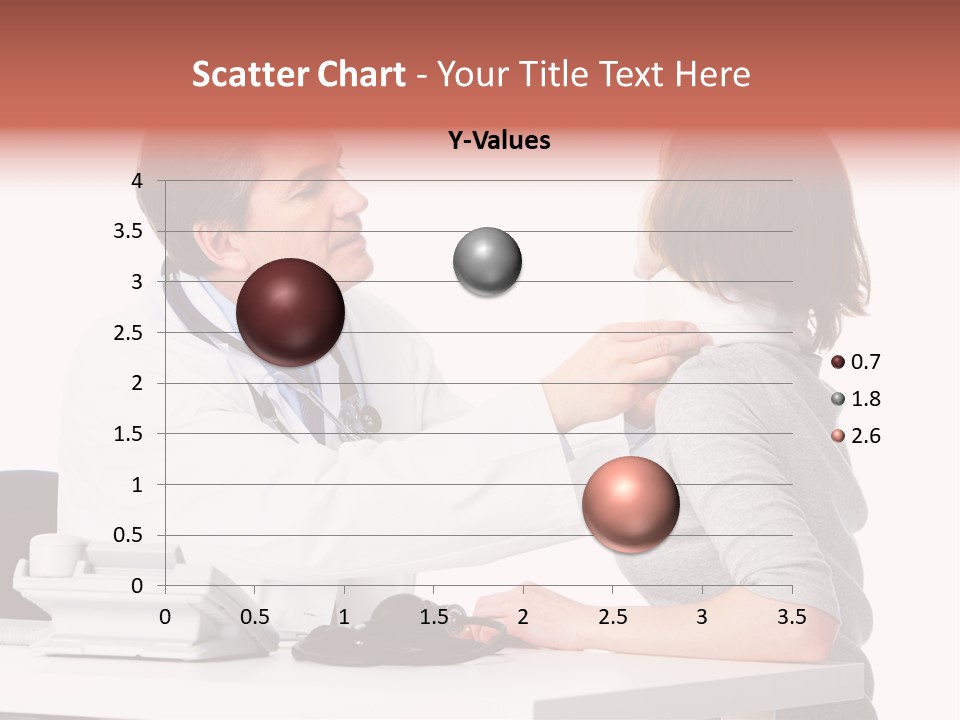 Professional Woman Young PowerPoint Template