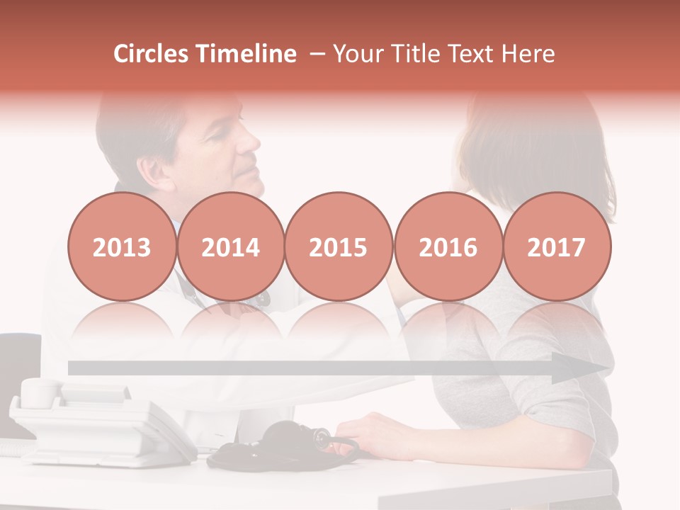 Professional Woman Young PowerPoint Template