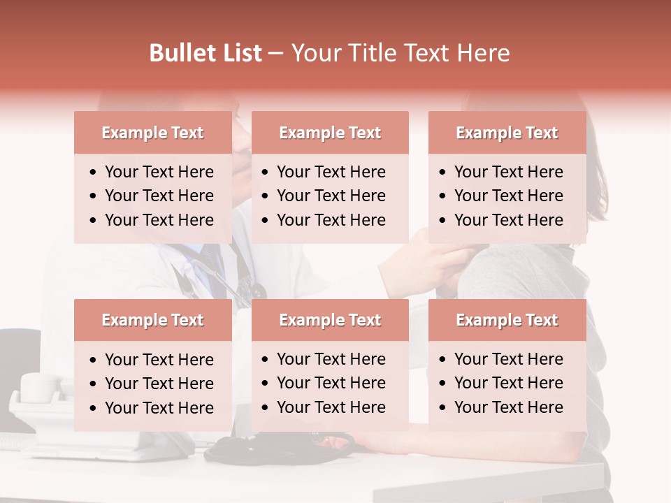 Professional Woman Young PowerPoint Template