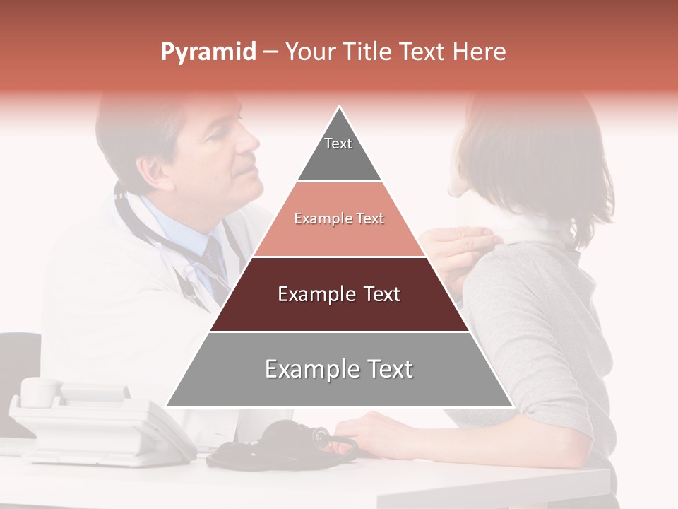 Professional Woman Young PowerPoint Template