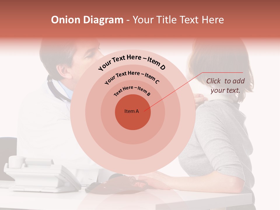 Professional Woman Young PowerPoint Template