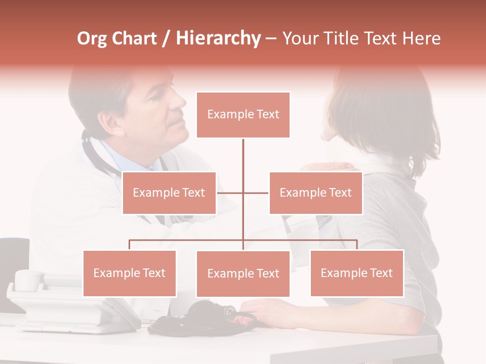 Professional Woman Young PowerPoint Template