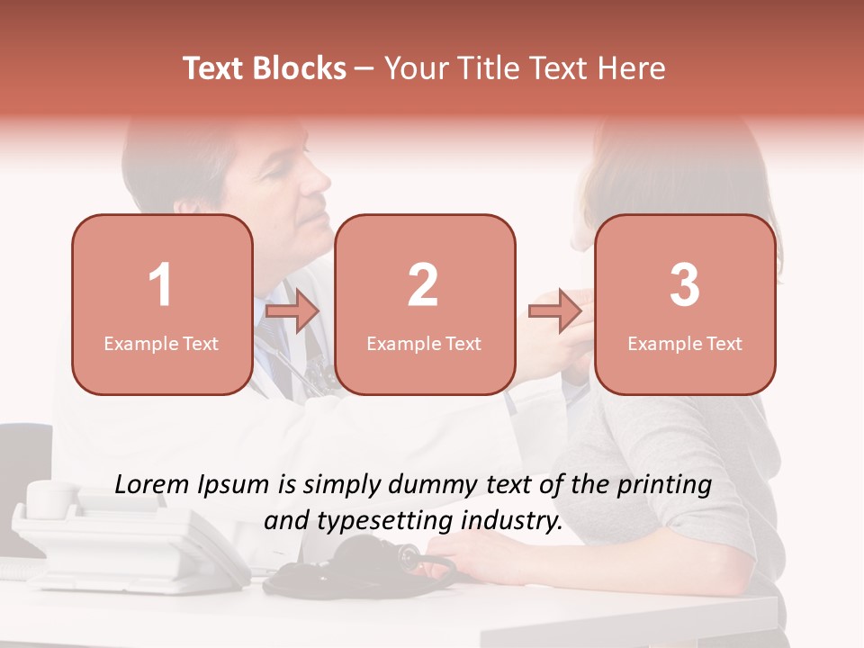 Professional Woman Young PowerPoint Template