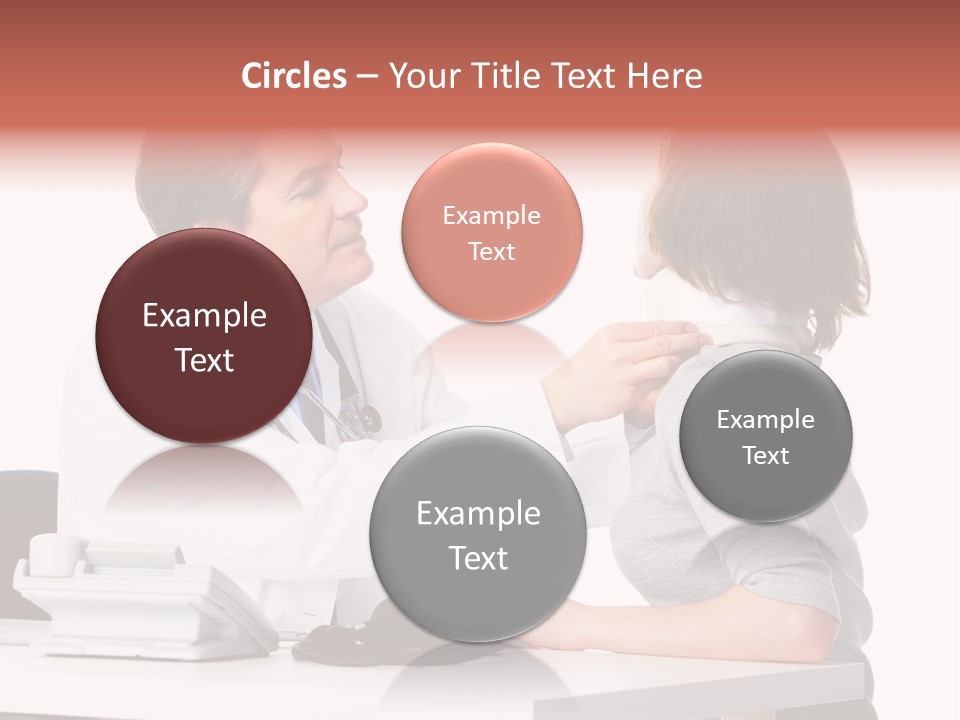 Professional Woman Young PowerPoint Template