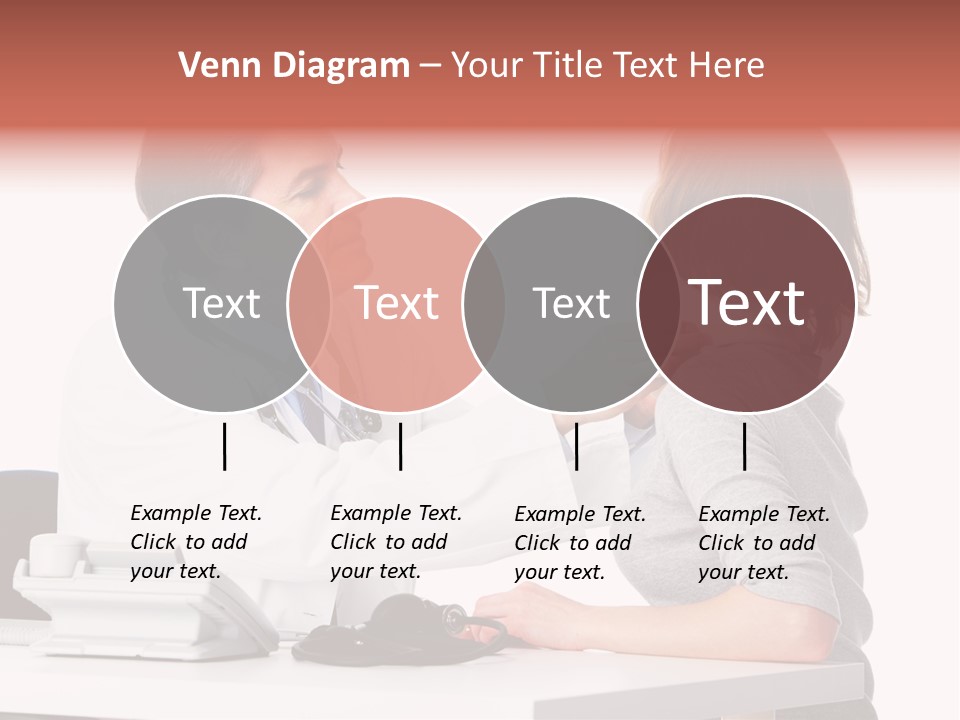 Professional Woman Young PowerPoint Template