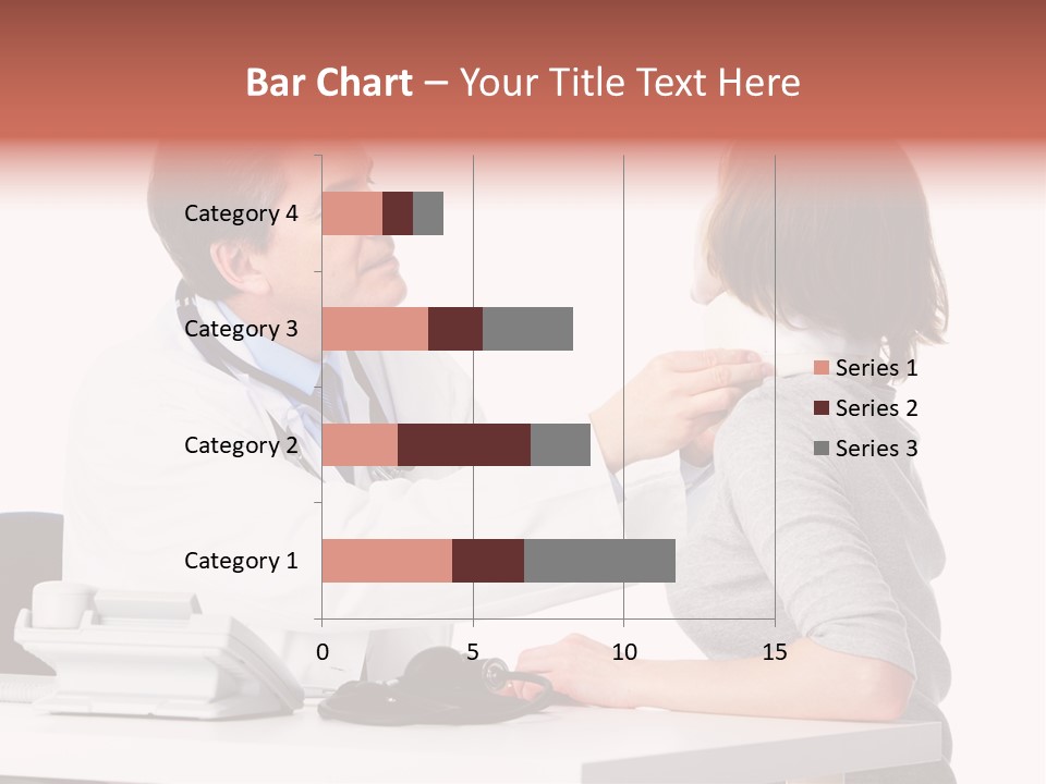 Professional Woman Young PowerPoint Template