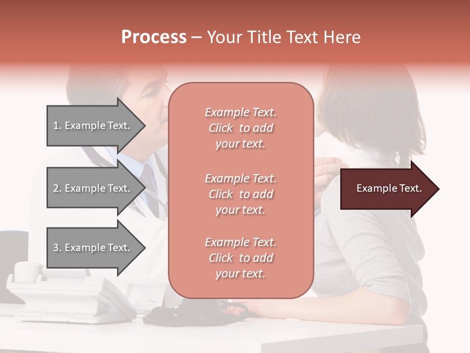 Professional Woman Young PowerPoint Template