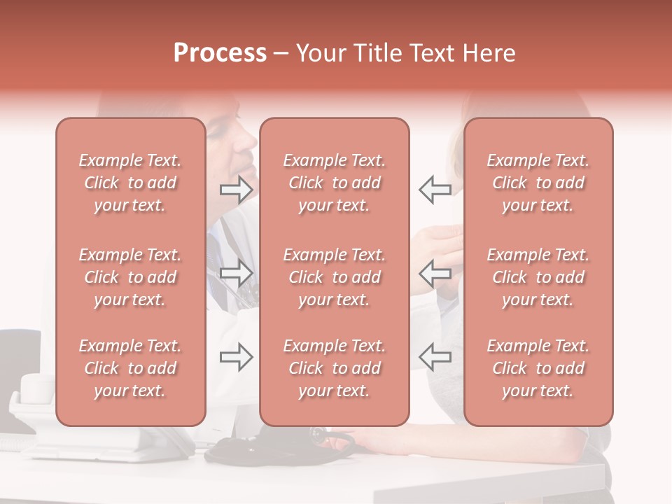 Professional Woman Young PowerPoint Template