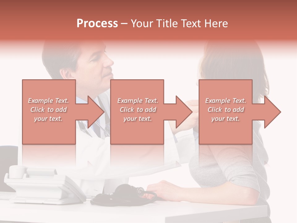 Professional Woman Young PowerPoint Template