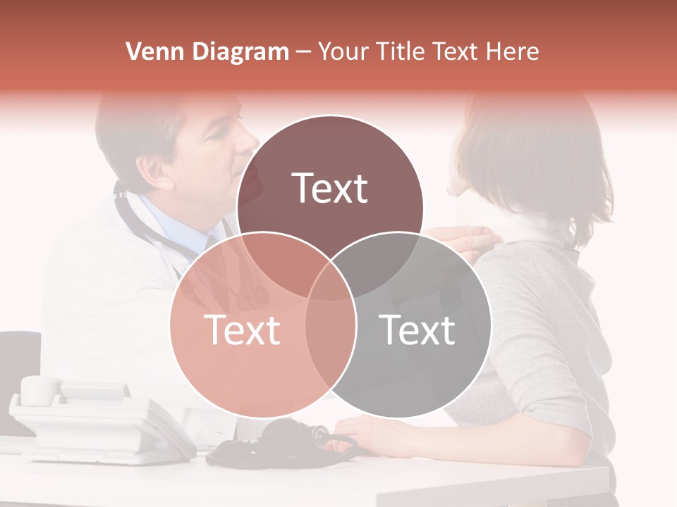 Professional Woman Young PowerPoint Template