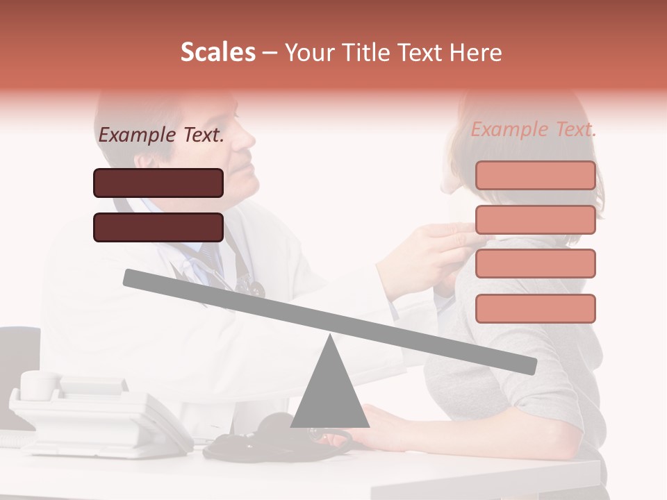 Professional Woman Young PowerPoint Template