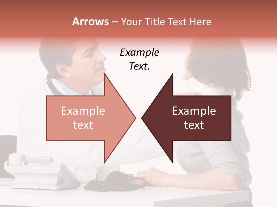 Professional Woman Young PowerPoint Template