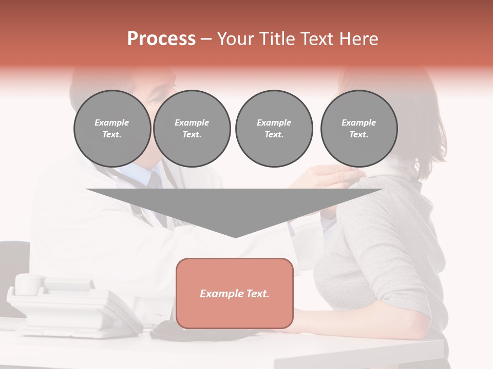 Professional Woman Young PowerPoint Template