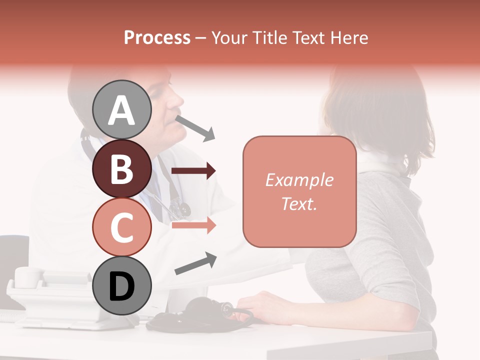 Professional Woman Young PowerPoint Template