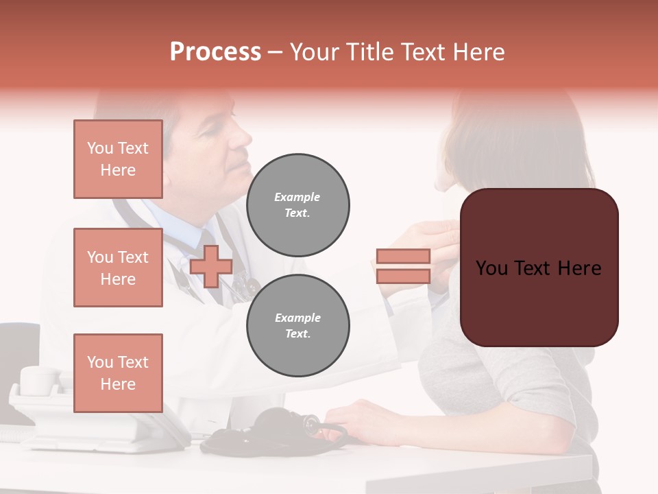Professional Woman Young PowerPoint Template