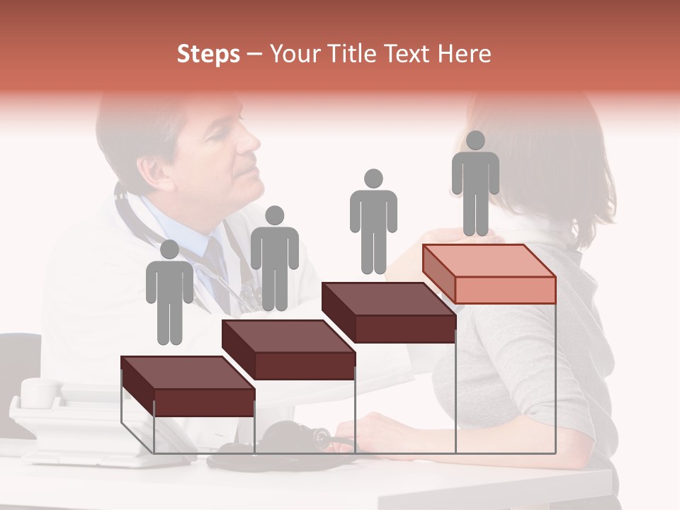 Professional Woman Young PowerPoint Template