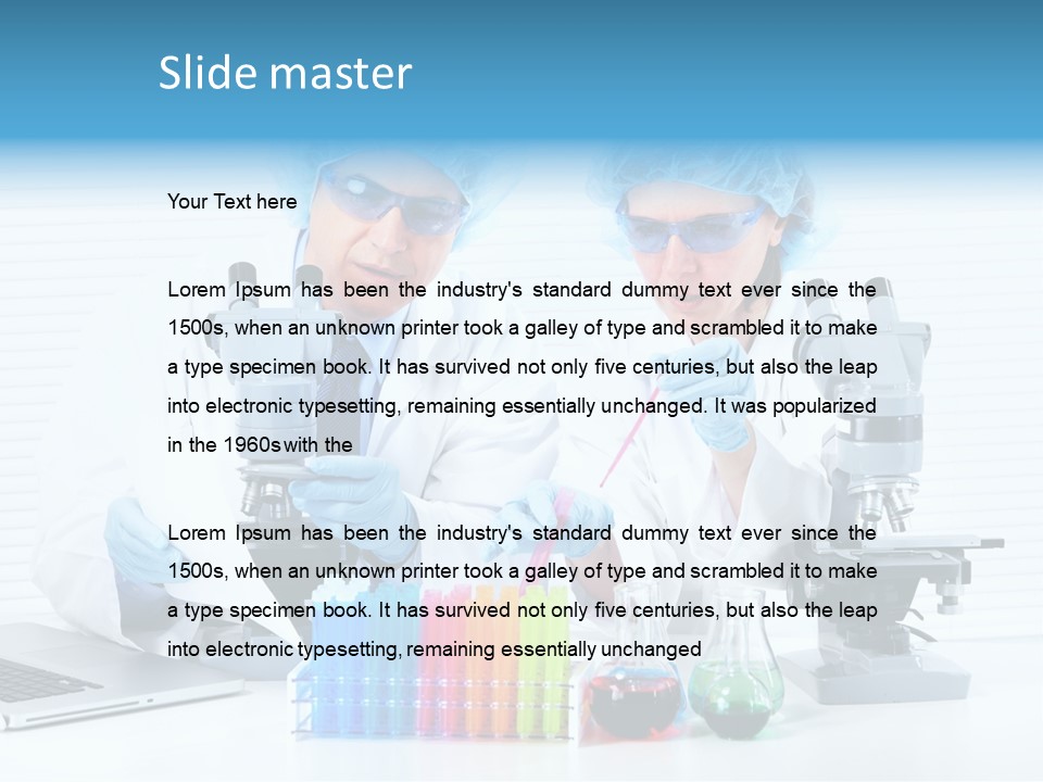 Student Person Woman PowerPoint Template