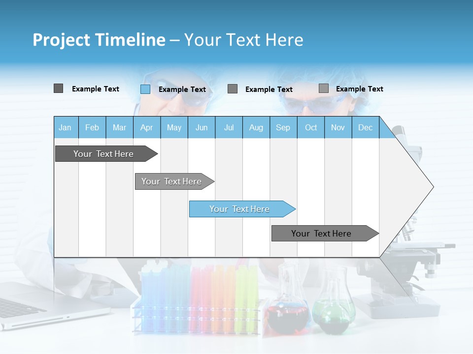 Student Person Woman PowerPoint Template