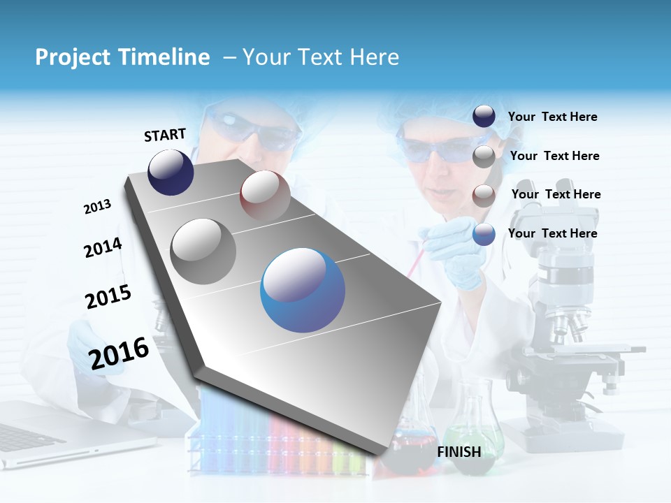 Student Person Woman PowerPoint Template