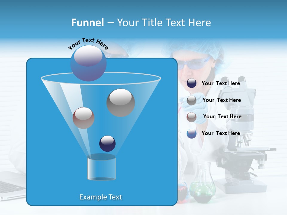 Student Person Woman PowerPoint Template