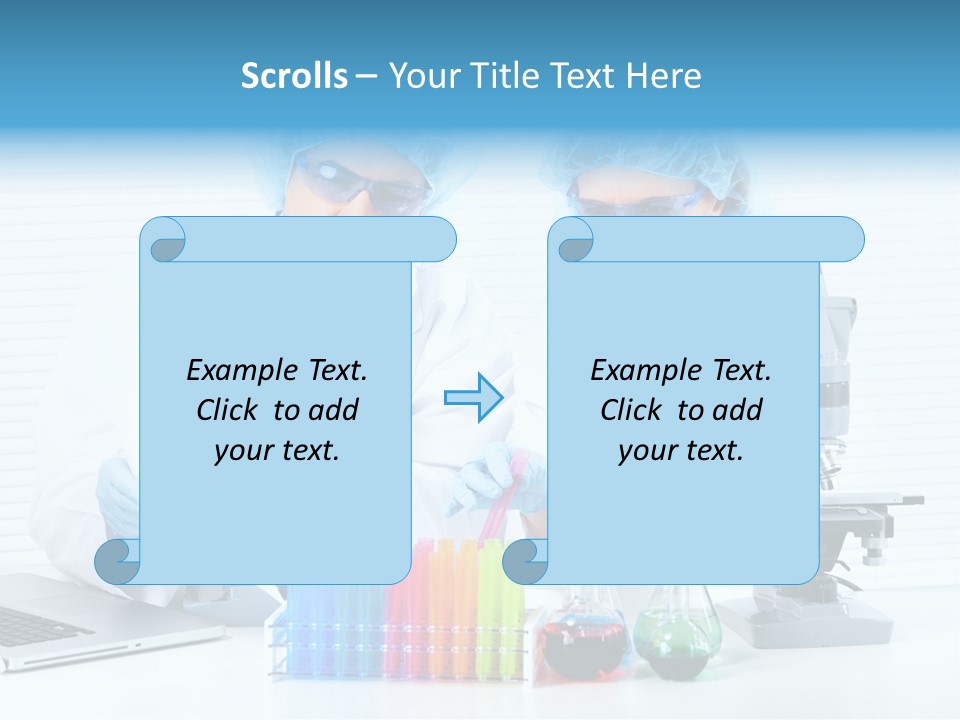Student Person Woman PowerPoint Template