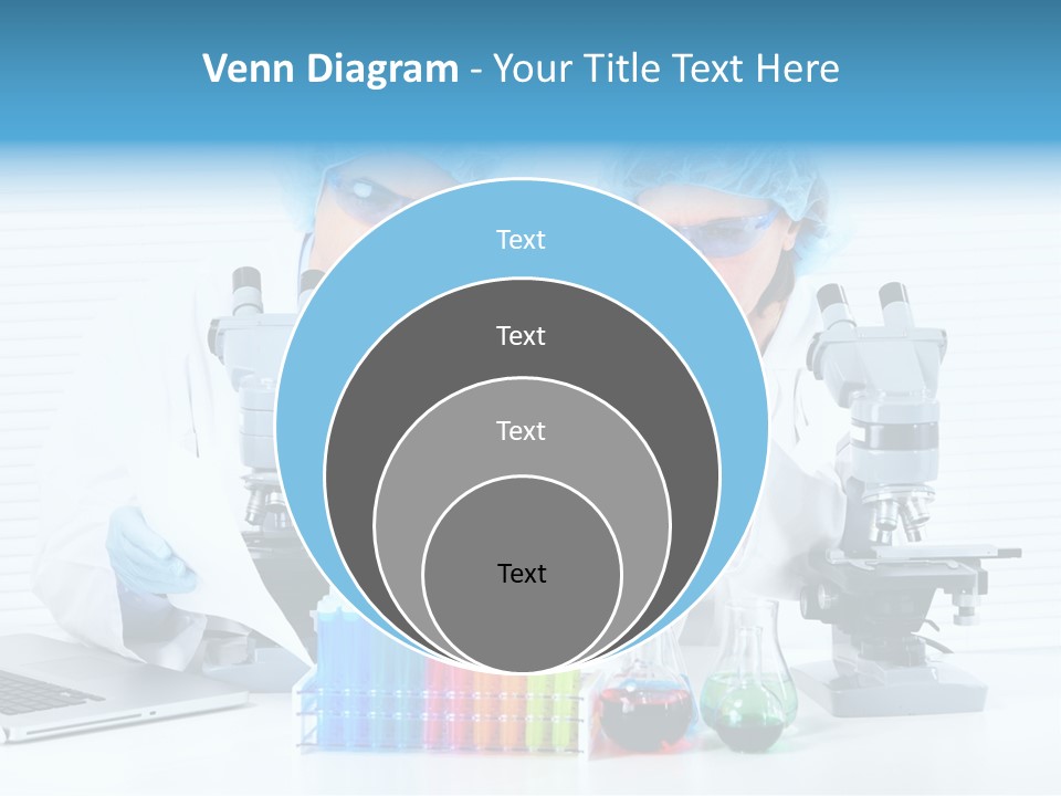 Student Person Woman PowerPoint Template