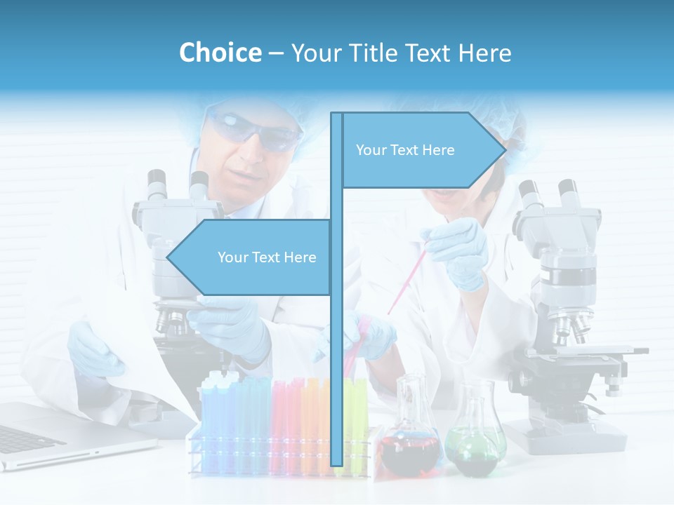 Student Person Woman PowerPoint Template