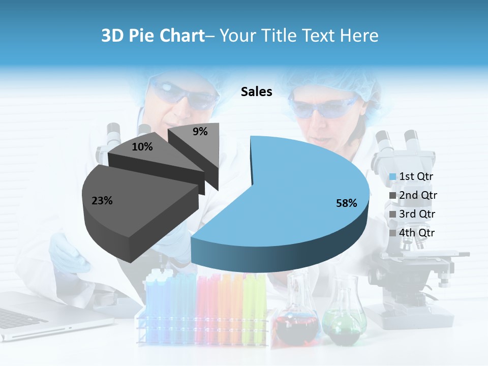Student Person Woman PowerPoint Template