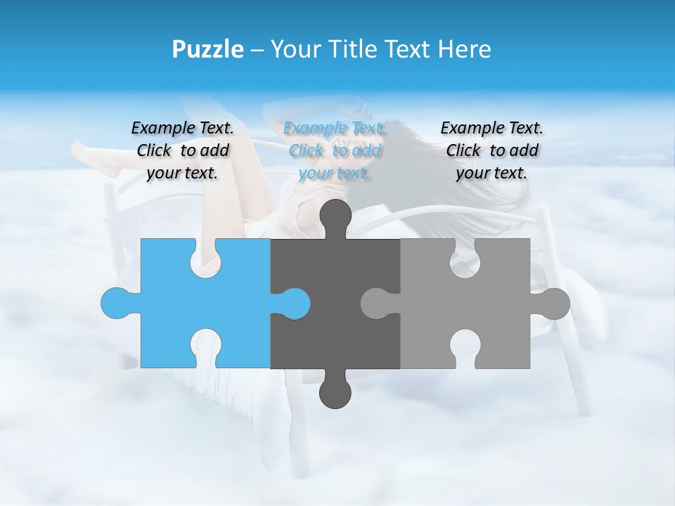 Bright Curtain Young PowerPoint Template