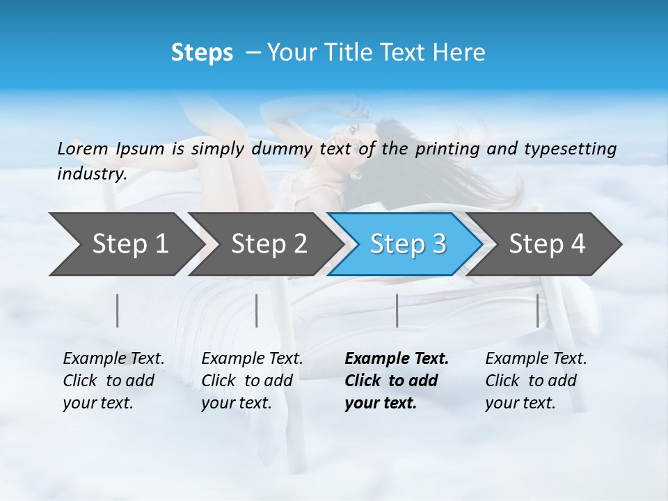 Bright Curtain Young PowerPoint Template