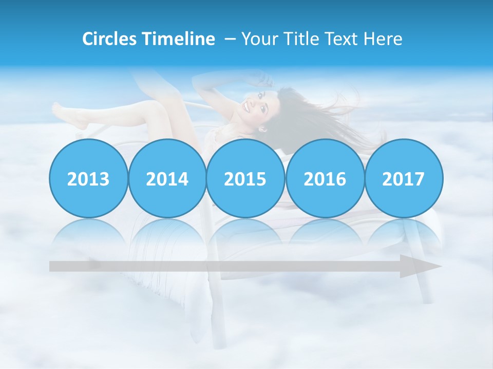 Bright Curtain Young PowerPoint Template