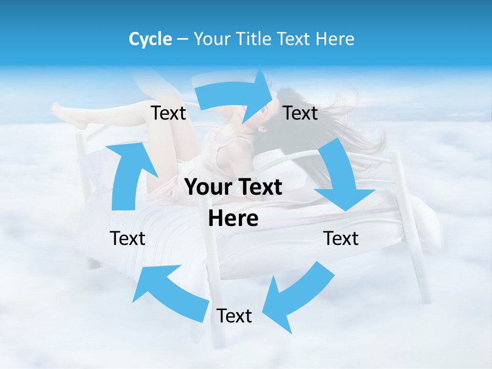Bright Curtain Young PowerPoint Template