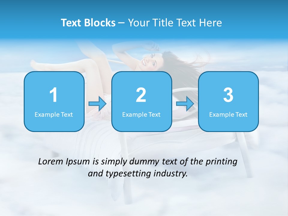 Bright Curtain Young PowerPoint Template