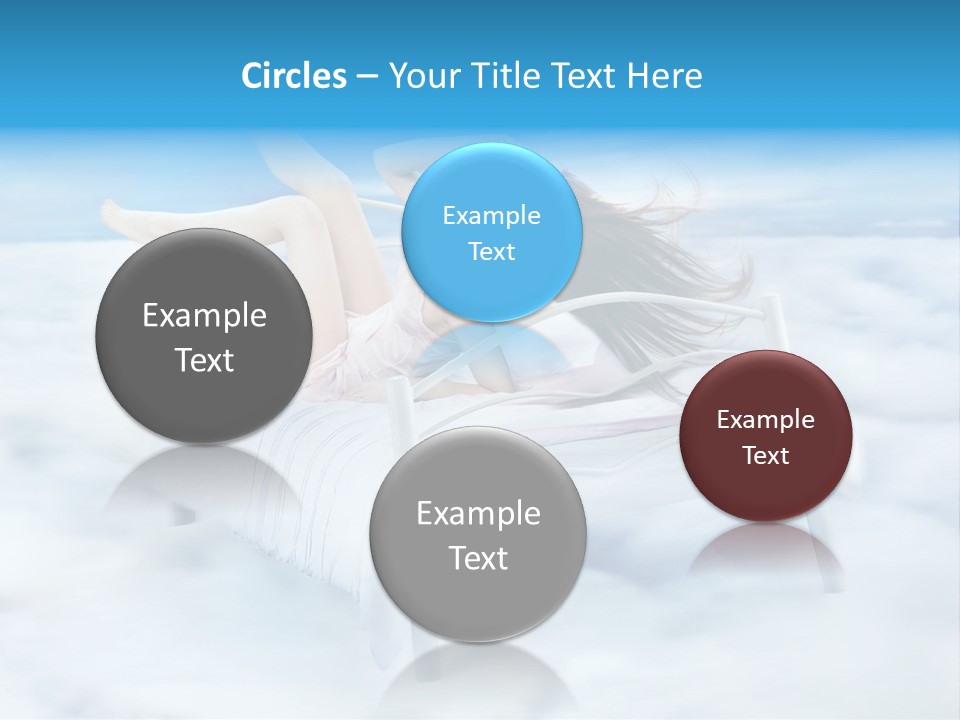 Bright Curtain Young PowerPoint Template