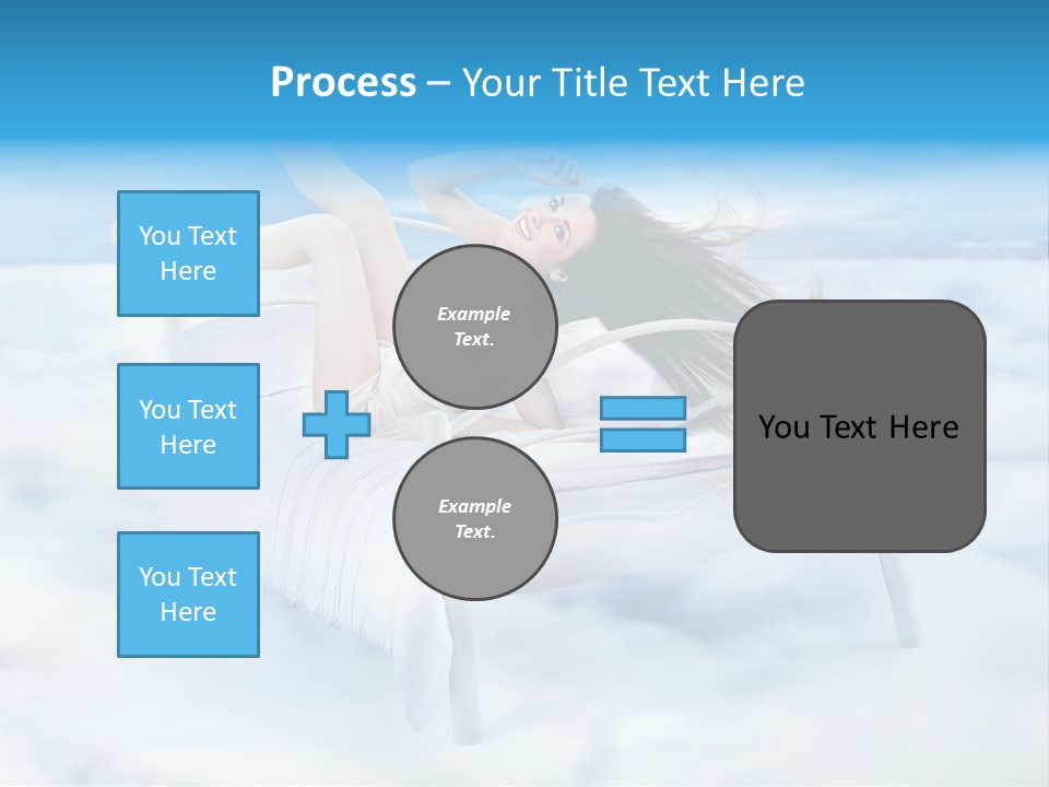 Bright Curtain Young PowerPoint Template