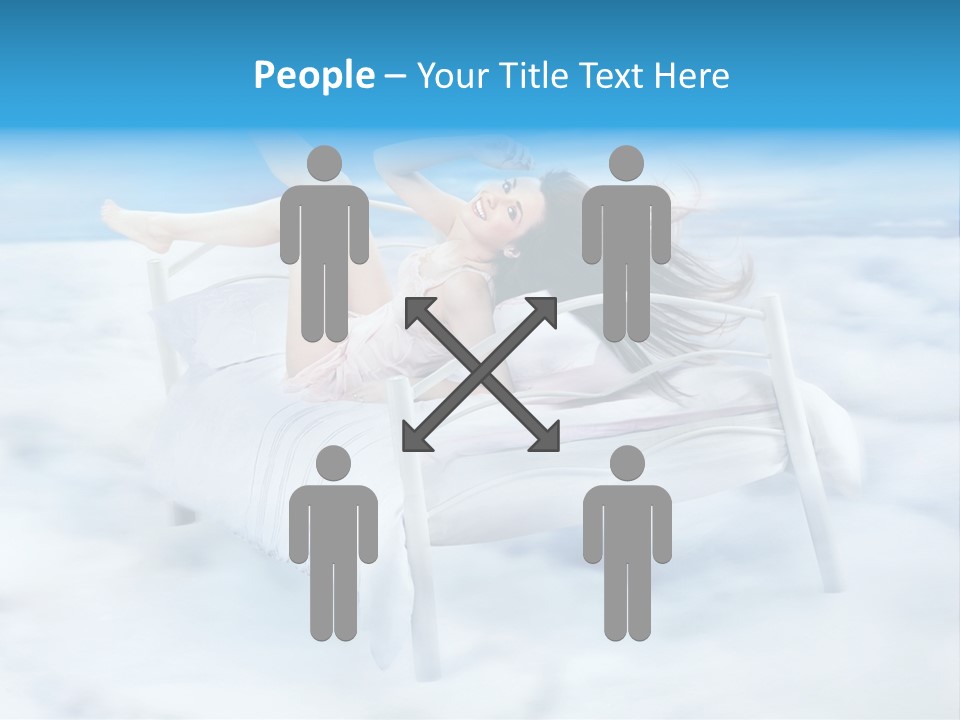 Bright Curtain Young PowerPoint Template