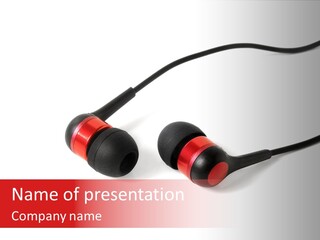 Mobility Listen Tunes PowerPoint Template