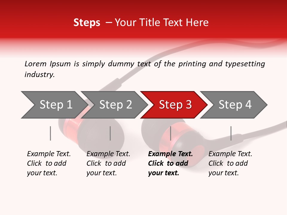 Mobility Listen Tunes PowerPoint Template