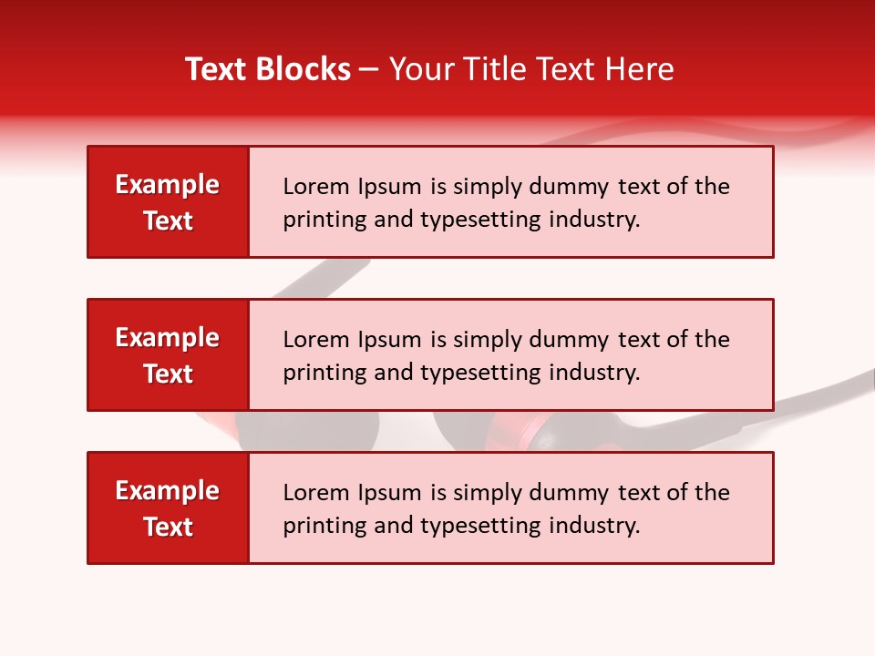 Mobility Listen Tunes PowerPoint Template