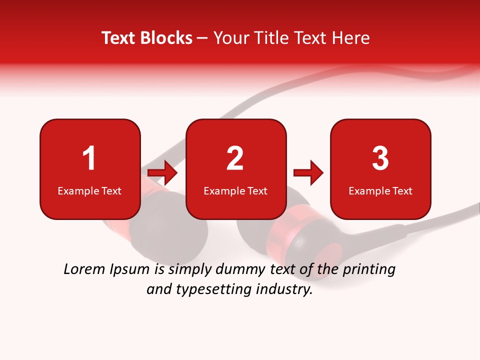 Mobility Listen Tunes PowerPoint Template